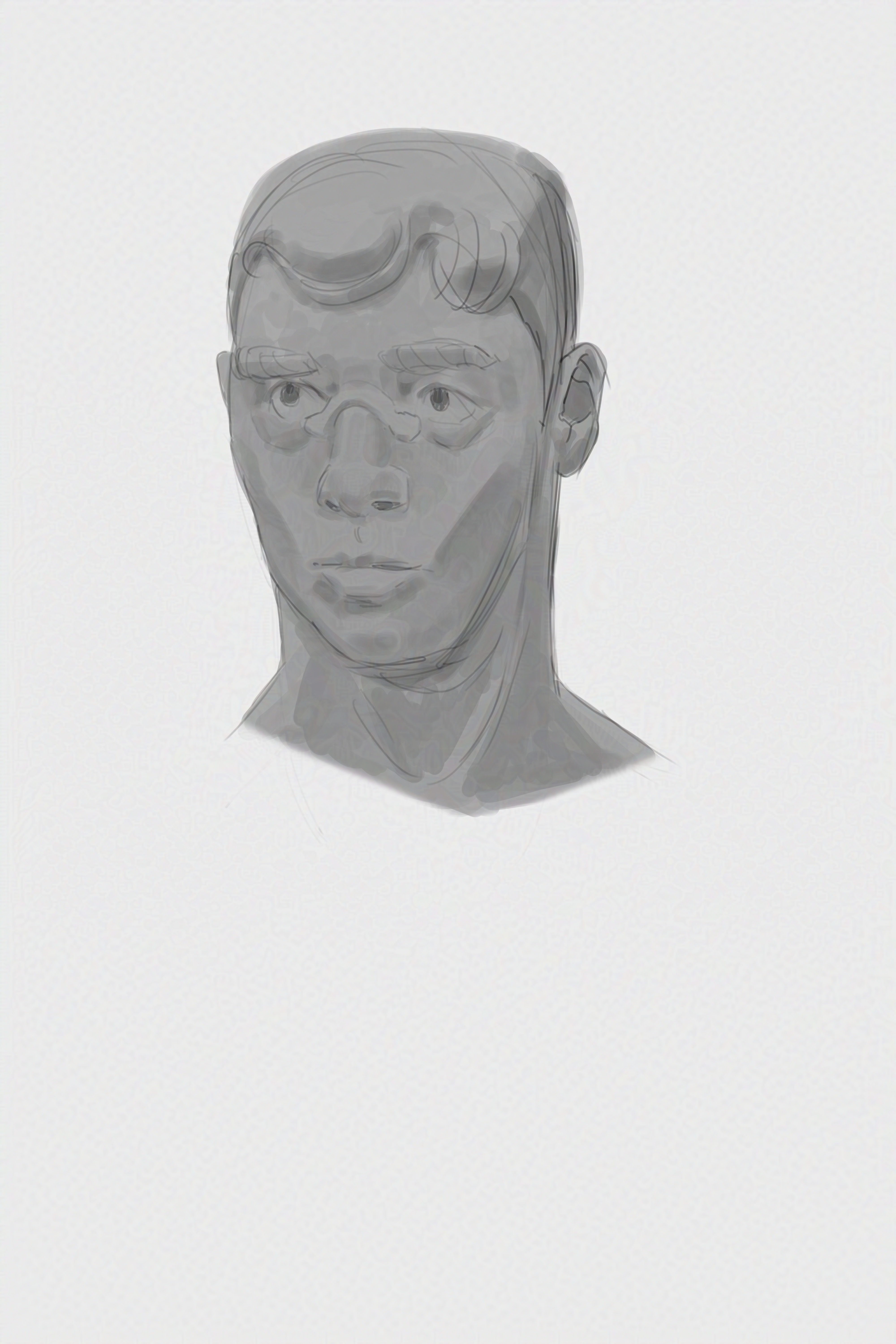 Face portrait practice